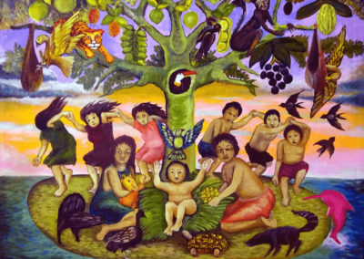 Brus Rubio, Nacimiento Amazonico