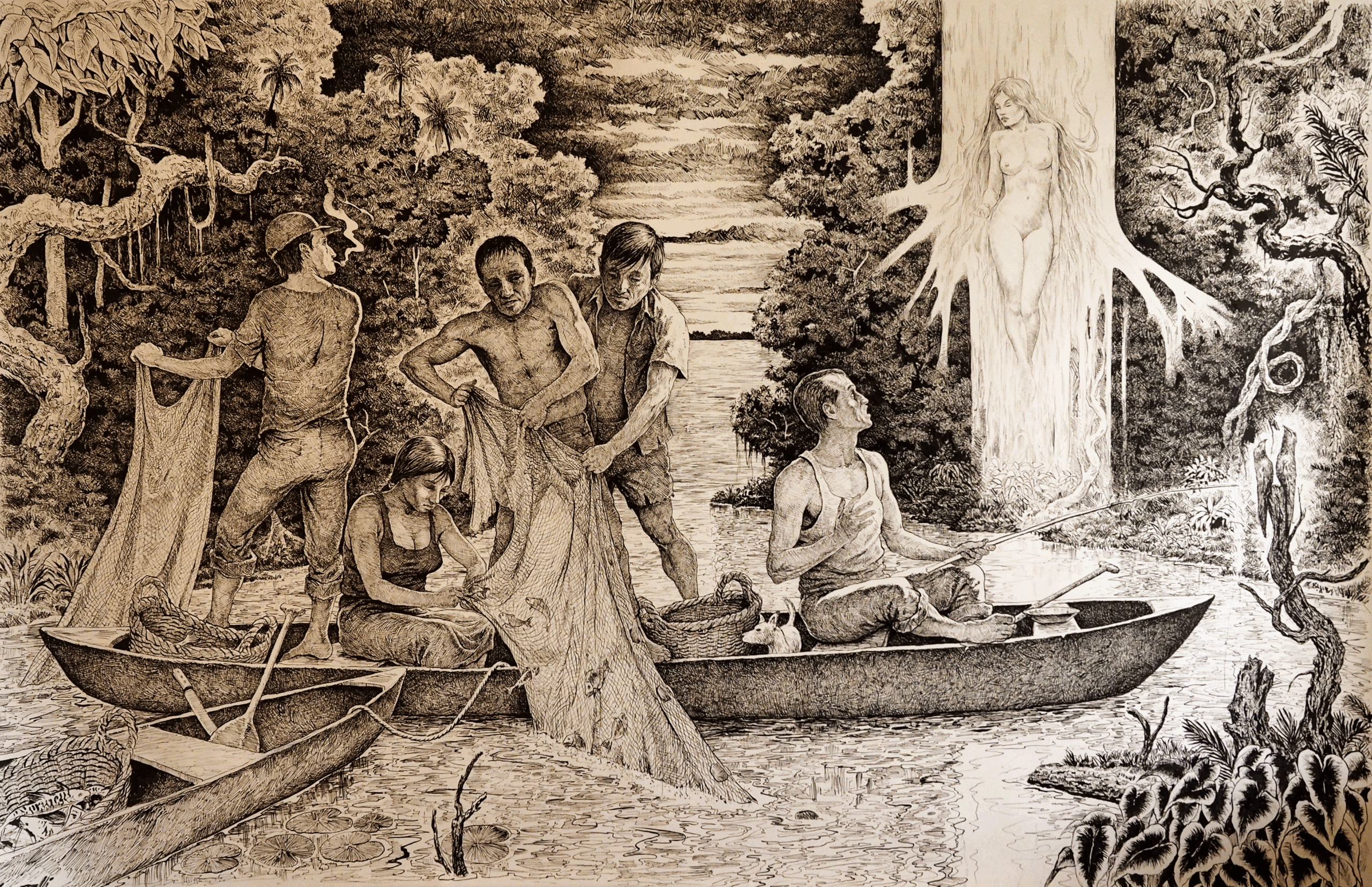 Gino Ceccarelli, La Yara, un ser mitico de la selva