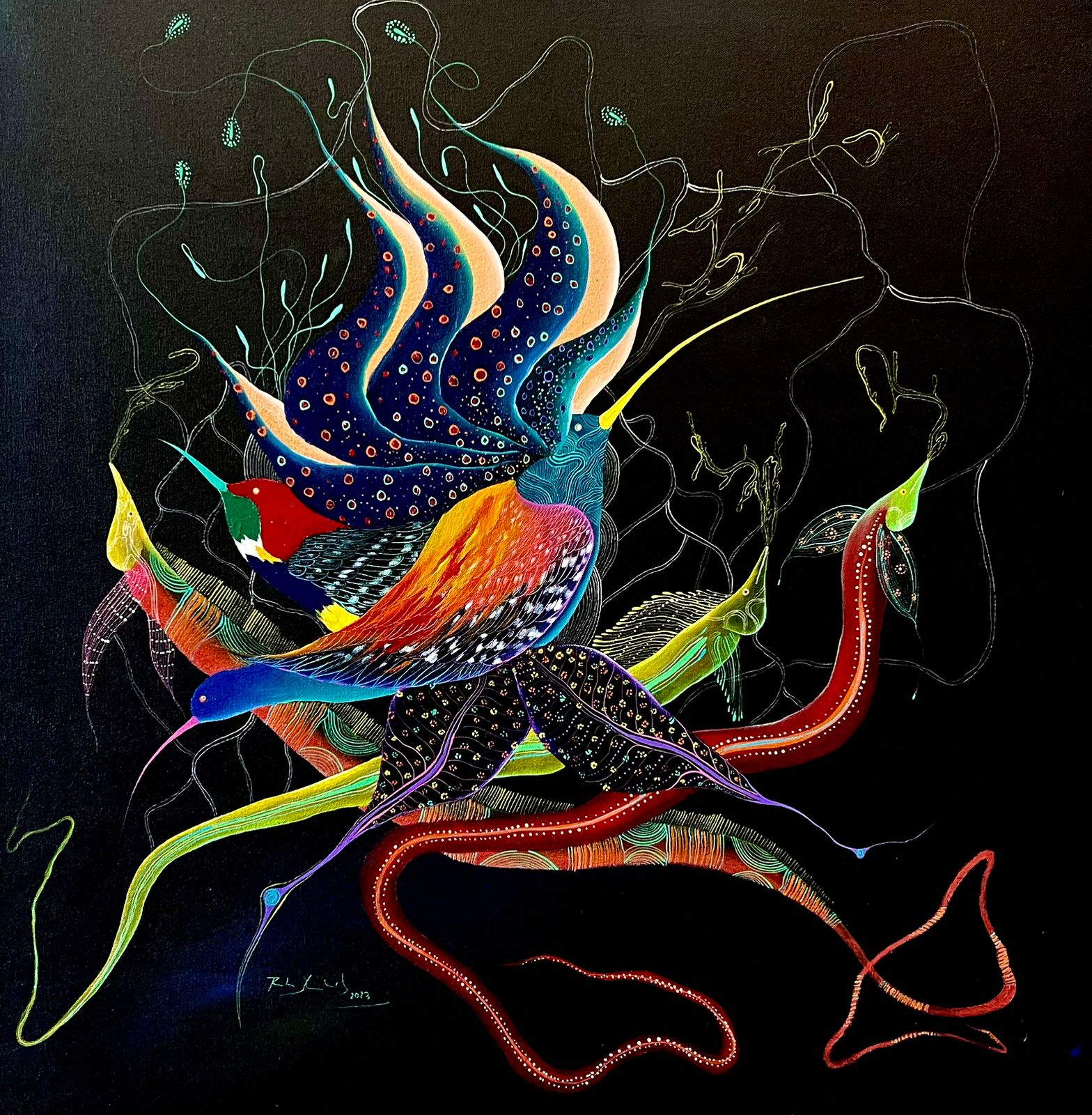 Rember Yahuarcani, Picaflor a media noche