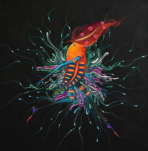 Rember Yahuarcani, Blue Cosmos