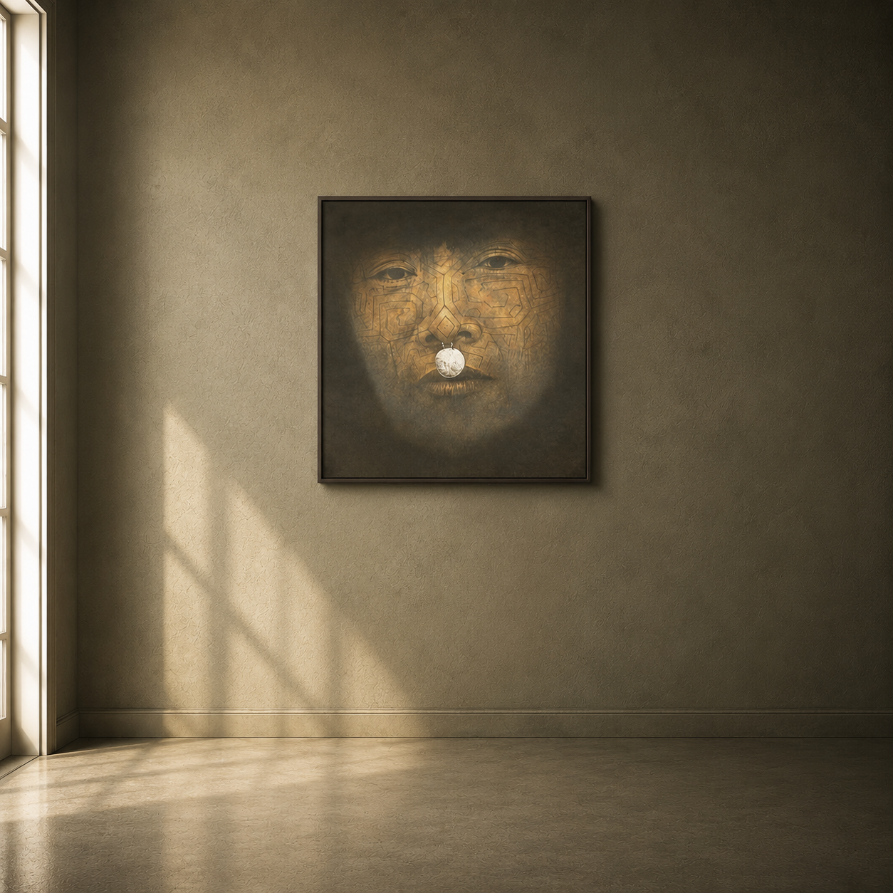 Miguel, Mujer Shipiba, mock-up 2